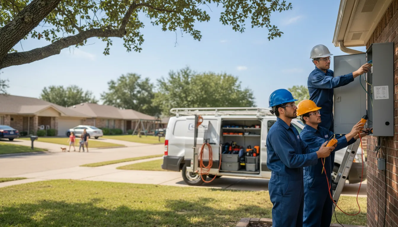 Certified electrician providing emergency electrical services in Landis, NC
